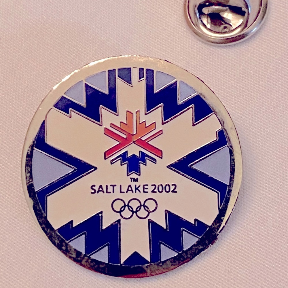 Collectible Salt Lake Olympic Official Logo Pin